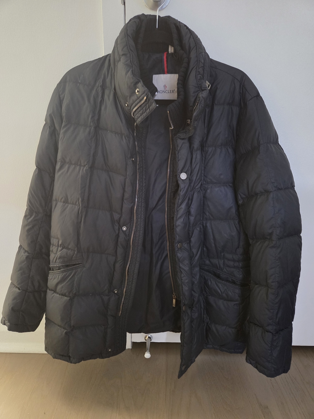 Moncler Black Puffer Jacket